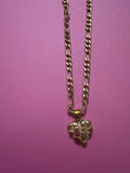 HEART NUGGET NECKLACE